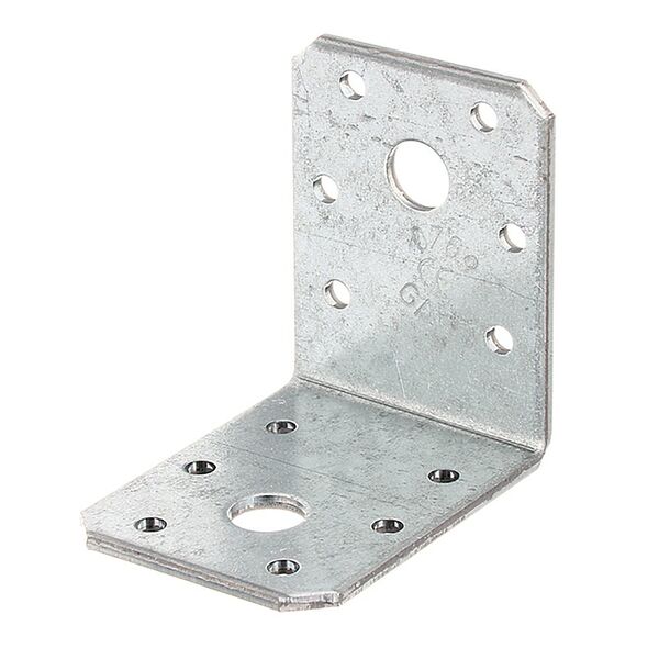 Уголок перфорированный, 60х60х45х2,5 мм, оцинкованный