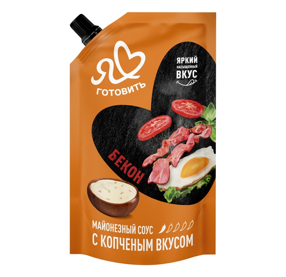 

Соус майонезный Я люблю готовить Бекон с копчёным вкусом 200 мл