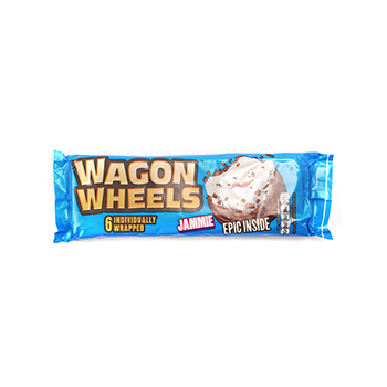 

Печенье Wagon wheels с суфле и джемом 228 г