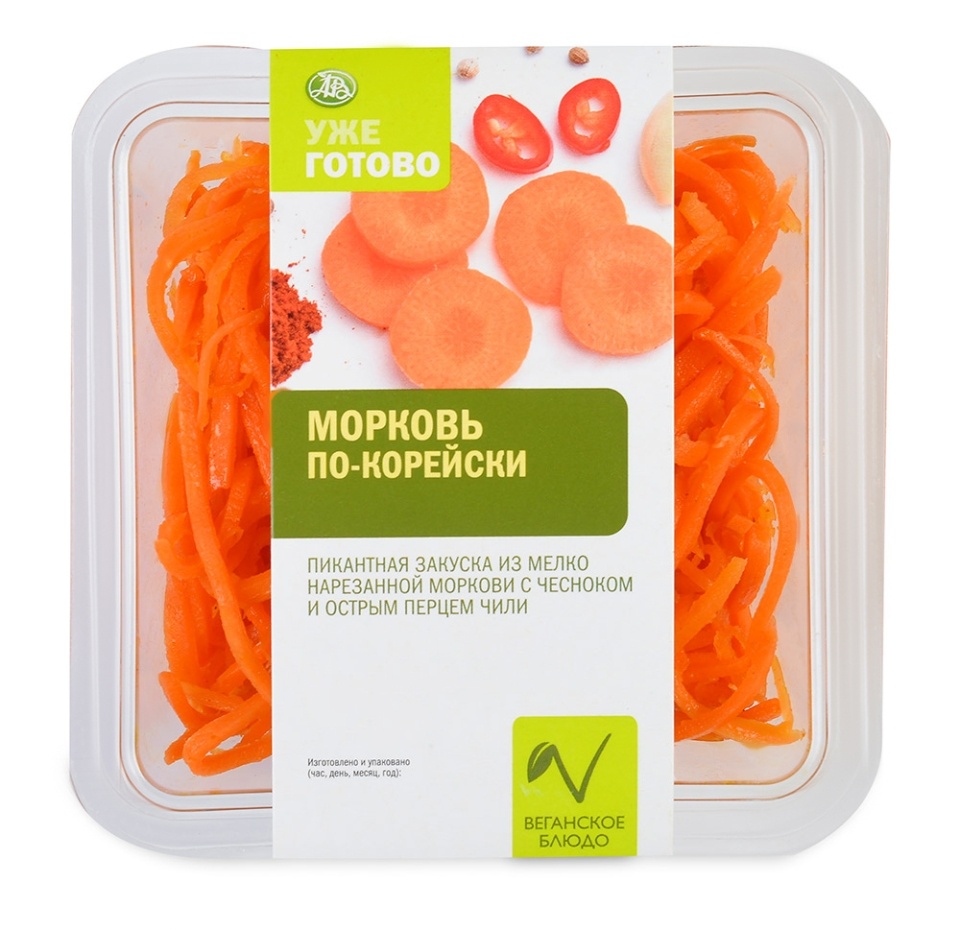 

Морковь по-корейски «Уже Готово» 160 г, Россия