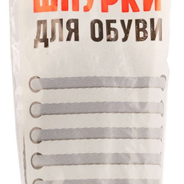 Шнурки для обуви АШАН Красная птица черные толстые пропитка, 100 см