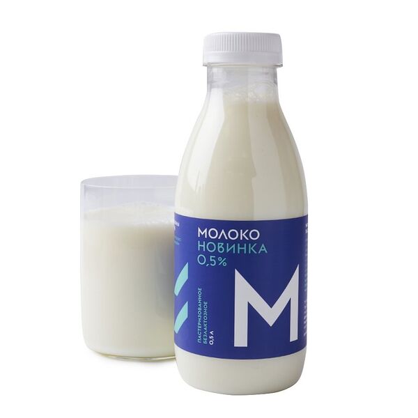 Молоко пастеризованное безлактозное 3.6–4.6%, «Братья Чебурашкины», 0.5 л, Московская область, Россия