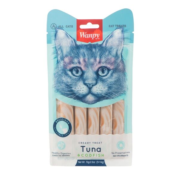 Лакомство для кошек Wanpy Cat 