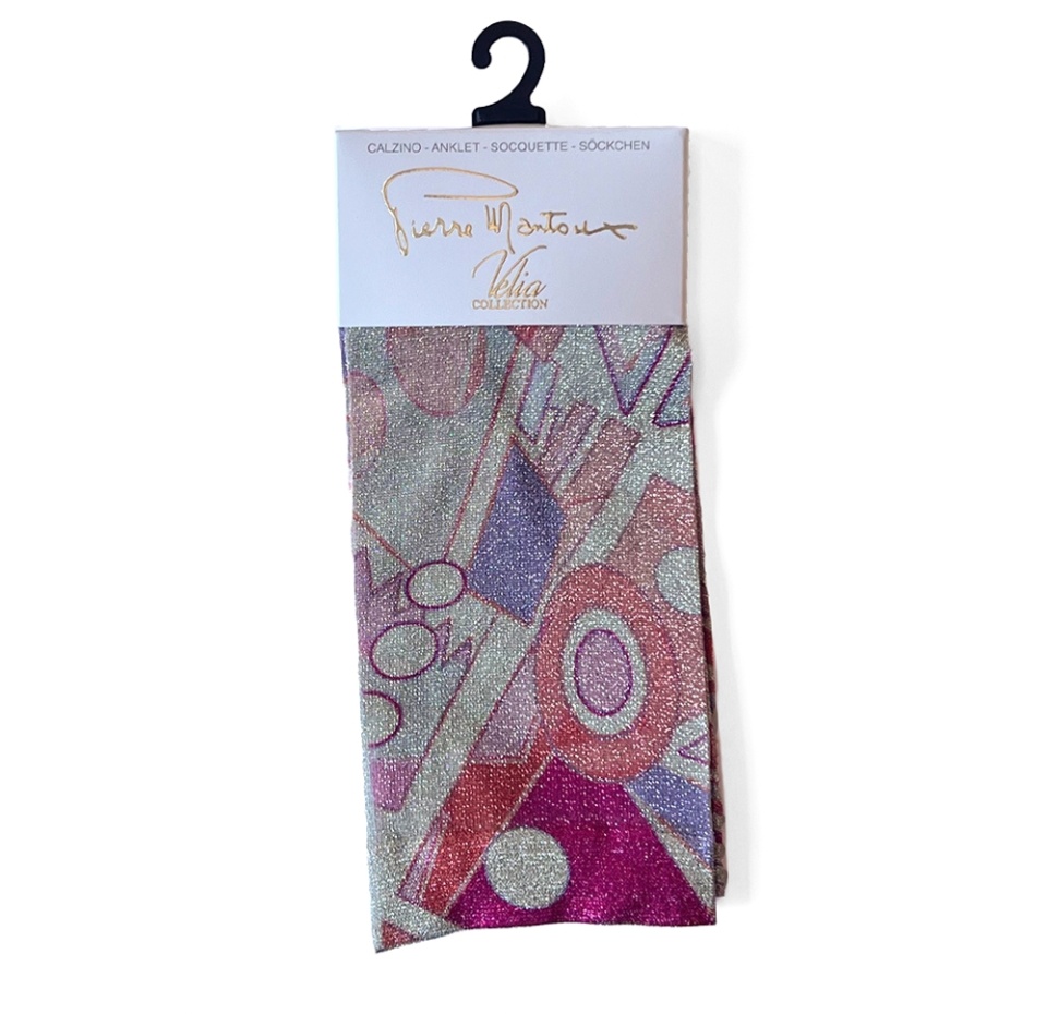 

Носки женские Pierre Mantoux Calzino pop цвет 4075 fuxia размер One size, Италия