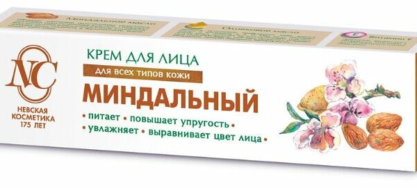 Крем для лица Невская Косметика Миндальный для всех типов кожи