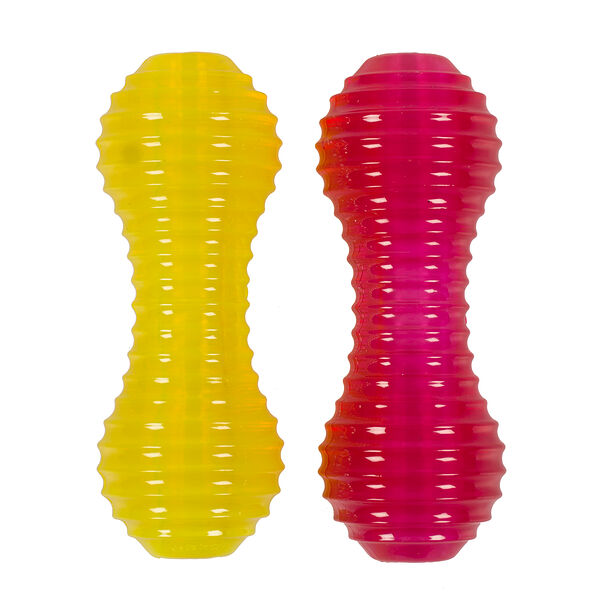 Игрушка DUVO+ для собак резиновая SBS Dumbbell, цвет в ассортименте, 12.8 см, 1 шт