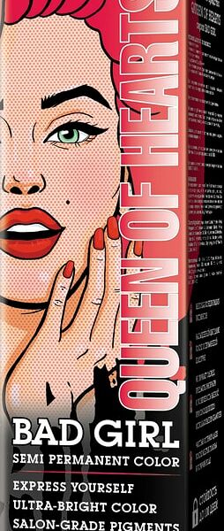 Пигмент для волос Bad Girl оттеночный Queen of hearts Красный 150мл