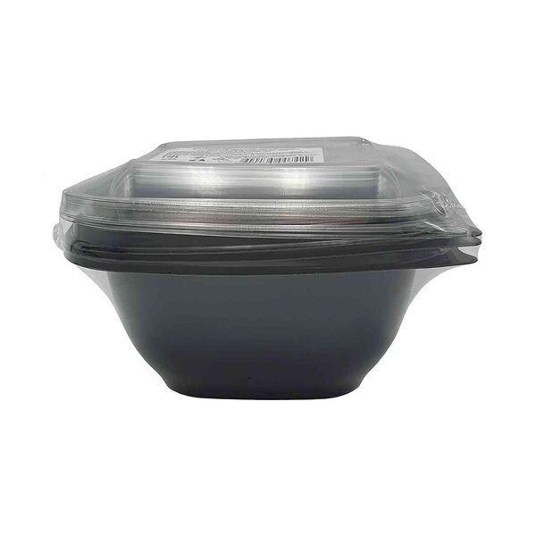 Набор контейнеров черные, 500мл, 3 шт.