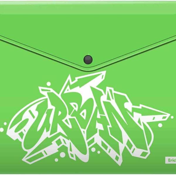 Папка-конверт А4 ErichKrause 55161 Accopt дизайн в ассортименте, 0,9×33,3×23,3 см