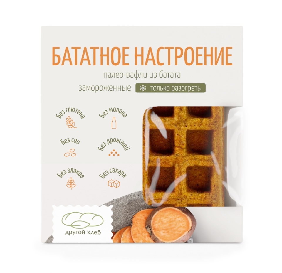 

Вафли Другой хлеб из батата