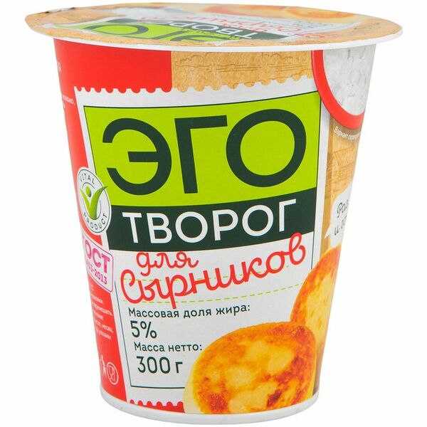 Творог Эго для сырников 5%