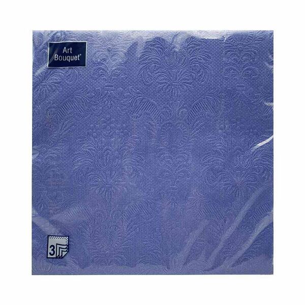 Салфетки декоративные Джинсовый 3 слоя, 16 шт.