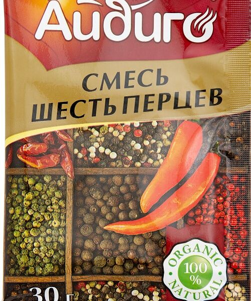 Приправа Айдиго Смесь перцев 30г