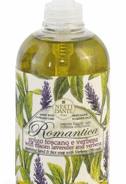 Мыло жидкое Nesti Dante Romantica с Тосканской Лавандой и Вербеной 500 мл 