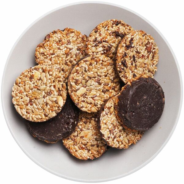 Печенье Русская Печь Демидовское злаковое глазированное вес