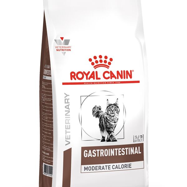 Royal Canin Gastrointestinal Moderate Calorie корм для кошек при патологии ЖКТ Диетический