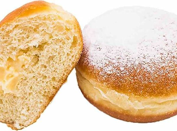 Пончики Берлинские с ванильным кремом 2х65г