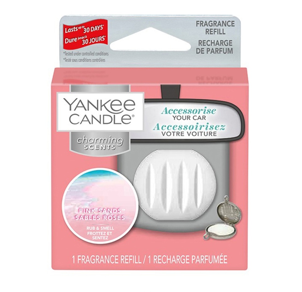 

Аромапластина сменная Yankee candle для ароматизатора для авто "Розовые пески" Китай
