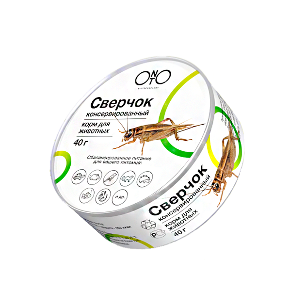 Сверчок консервированный Onto, 40г