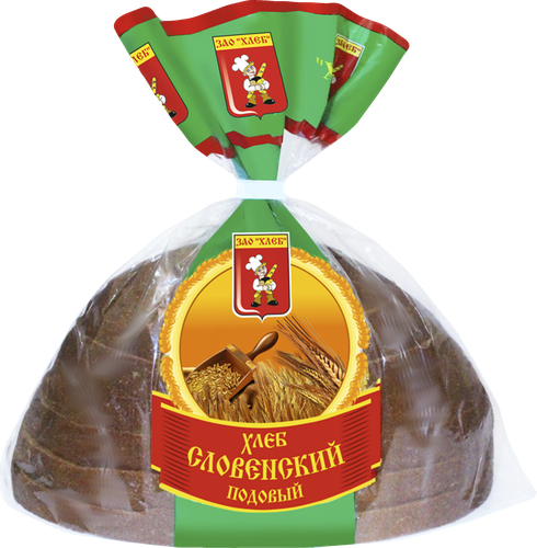 

Хлеб ЗАО Хлеб Словенский подовый, нарезка 300 г