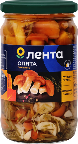 

Опята соленые Лента 350мл