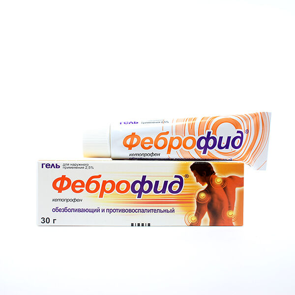 Феброфид желе 2,5% 30г
