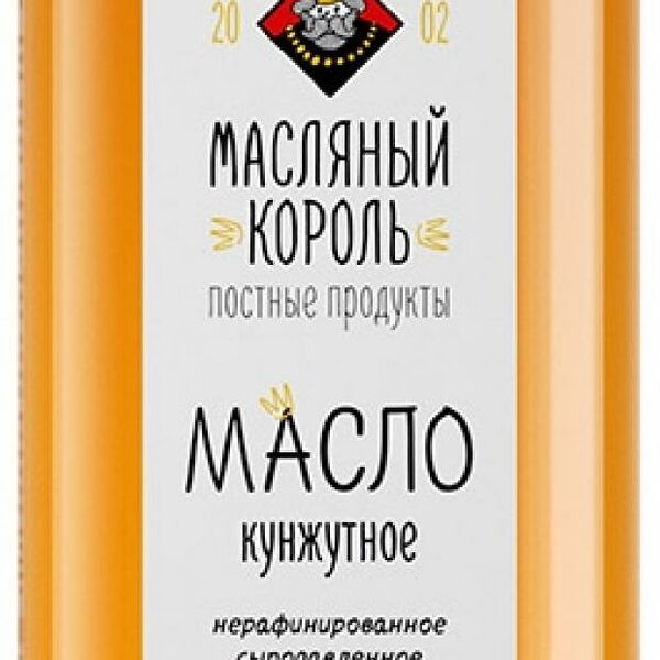 Масло кунжутное Масляный Король нерафинированное