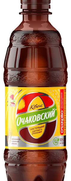 Квас двойного брожения Очаковский фильтрованный