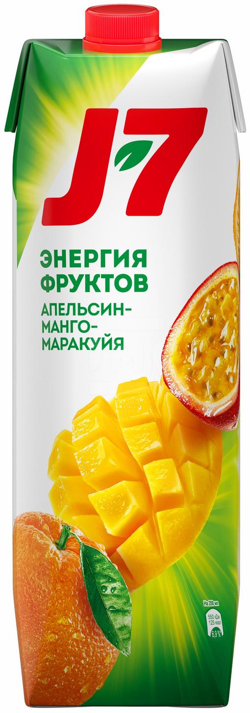 

Нектар J-7 Апельсин манго маракуйя