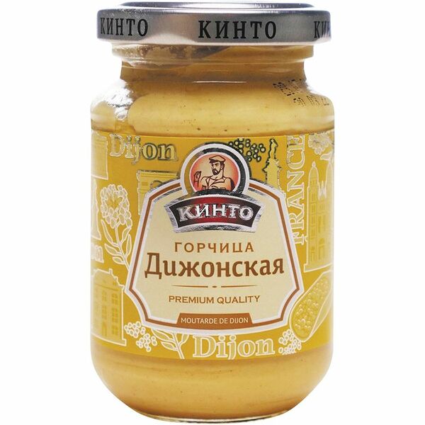 Горчица Кинто Дижонская 170мл