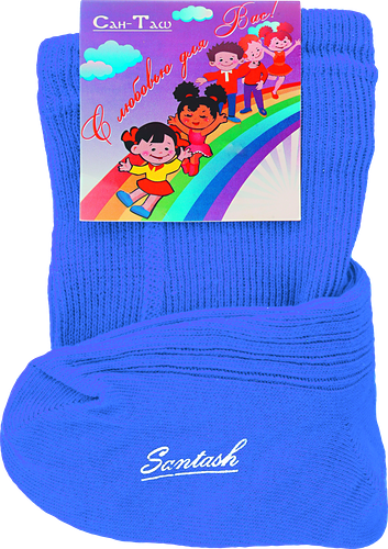 Колготки детские SANTASH р. 92 синие, Арт. 707