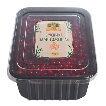 

Брусника дикая Зонов и сыновья замороженная 500 г
