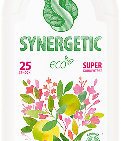 Кондиционер для белья Synergetic Помело и Яблоко 750 мл