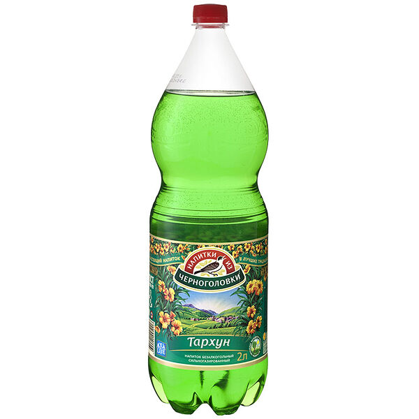 Напиток Черноголовка Тархун сильногазированный