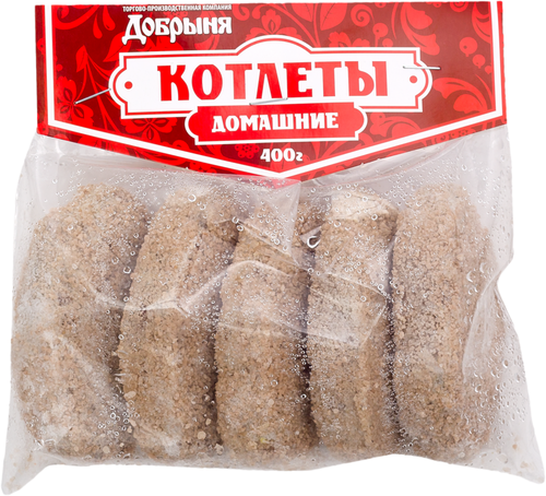 

Котлеты ДОБРЫНЯ Домашние, 400г