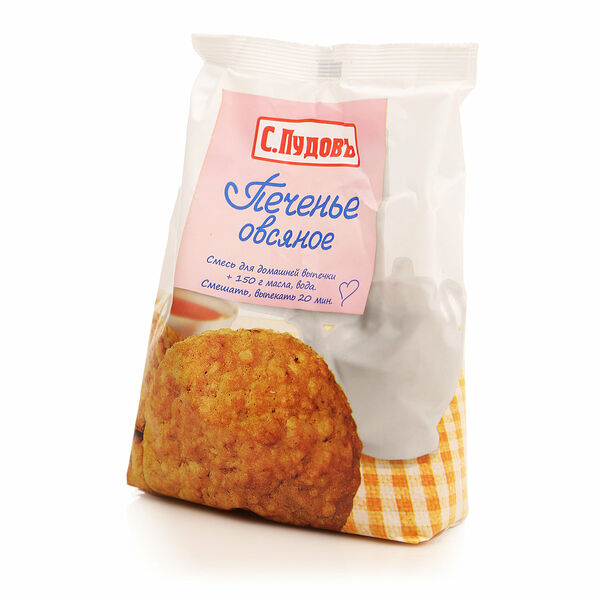 Смесь готовая С.Пудовъ печенье овсяное