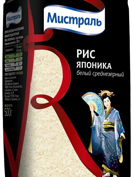 Рис Мистраль Японика 500г