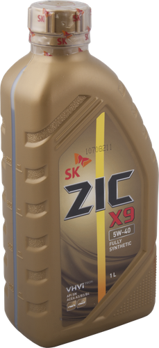 

Масло моторное Zic синтетическое X9 5W-40 1 л