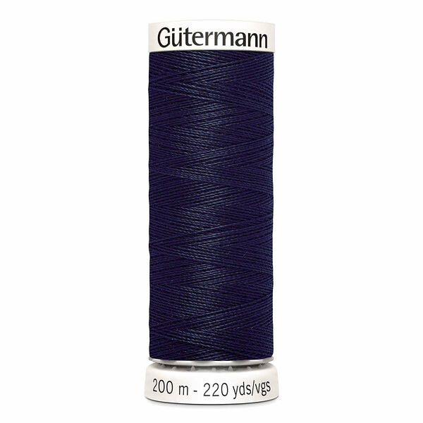 748277 Нить Sew-all для всех материалов, 200м, 100% п/э Gutermann(339 т.чернильно-синий)
