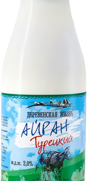 Айран Деревенская жизнь Турецкий 2% 500 г