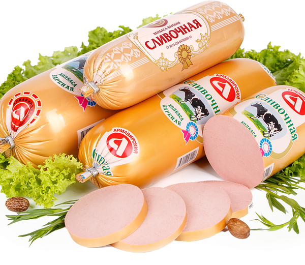 Колбаса МК АРМАВИРСКИЙ Сливочная вар. в/с вес 
