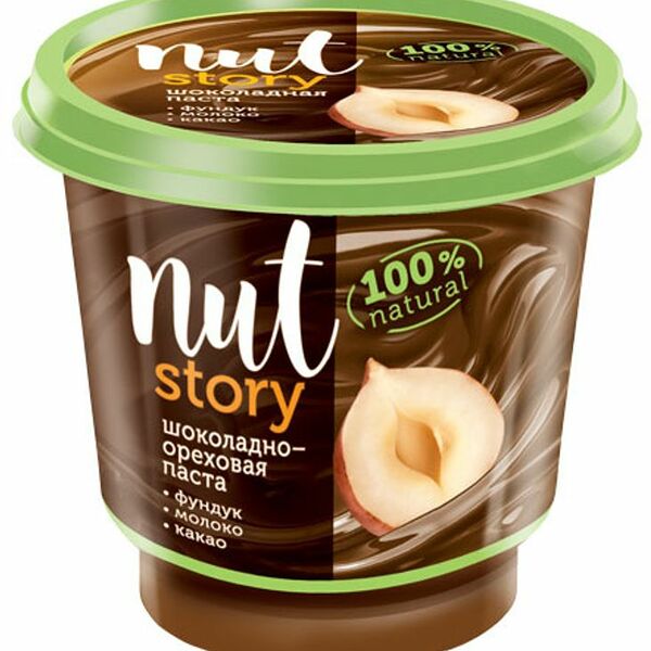 Паста ореховая Nut Story с добавлением какао, 350г