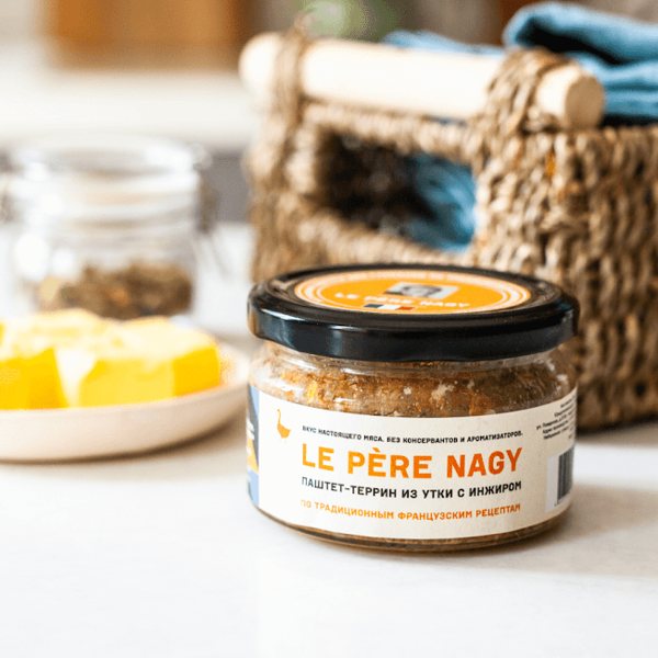 Паштет Утка с инжиром, 180гр