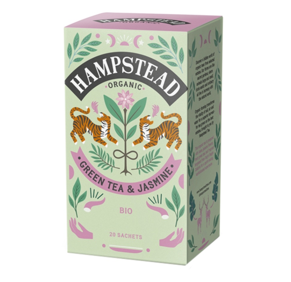 

Чай зеленый Hampstead с жасмином 20 х
