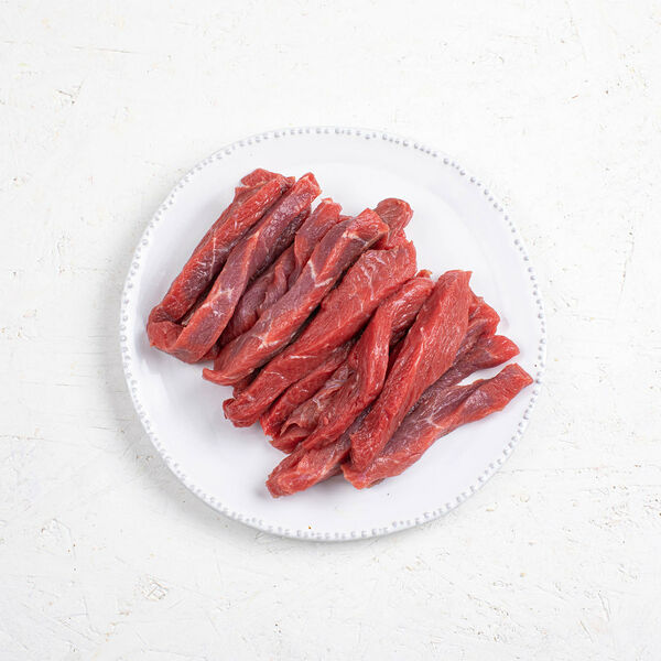 Бефстроганов из фермерского бычка