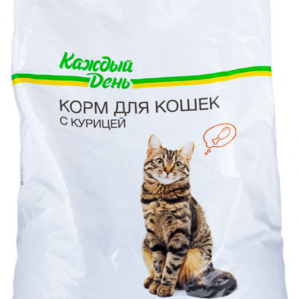 Сухой корм для кошек Каждый день курица