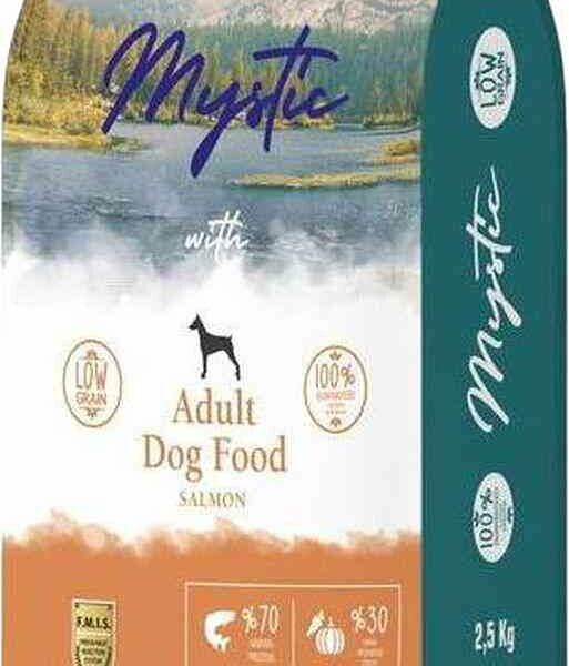 Сухой корм для взрослых собак Mystic с лососем