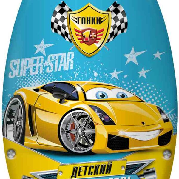 Шампунь-гель детский Гонки 2 в 1 