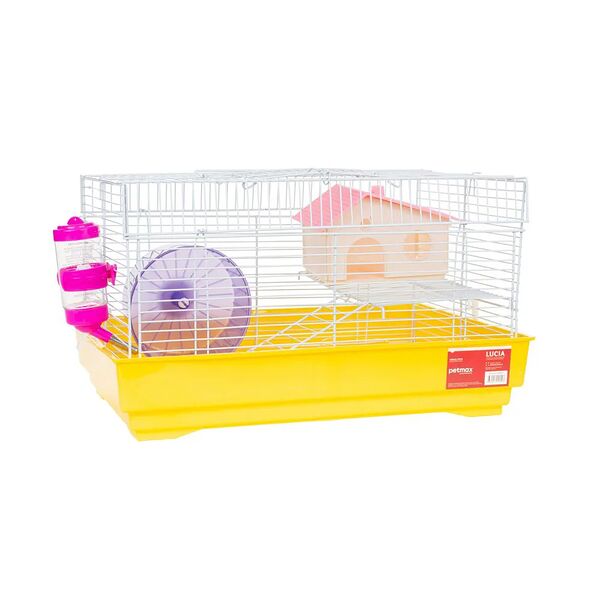 Клетка для мелких грызунов LUCIA 39,5х29,5х23 см с аксессуарами