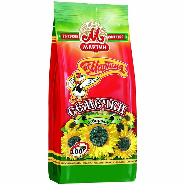 Семечки подсолнечные От Мартина отборные, 100г